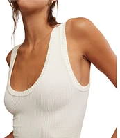 Free People Clean Slate Scoop Neck Sleeveless Tank