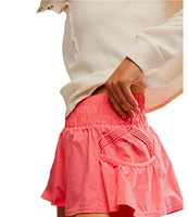 Free People FP Movement Get Your Flirt On High Rise Shorts