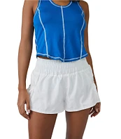 Free People FP Movement Get Your Flirt On High Rise Shorts
