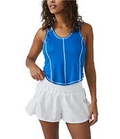 Free People FP Movement Get Your Flirt On High Rise Shorts