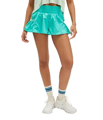 Free People FP Movement Get Your Flirt On High Rise Shorts