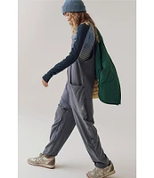 Free People FP Movement Sleeveless Scoop Neck Ankle Length Patch Pocket Hot Shot Onesie