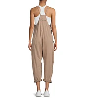 Free People FP Movement Sleeveless Scoop Neck Ankle Length Patch Pocket Hot Shot Onesie