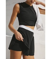 Free People FP Movement Hot Shot Skort Set