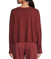 Free People FP Movement Inspire Layer Cropped Long Sleeve Shirt