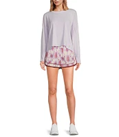 Free People FP Movement Inspire Layer Cropped Long Sleeve Shirt