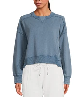 Free People FP Movement Intercept Cropped Pullover