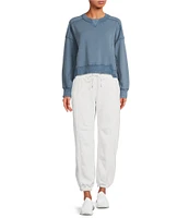 Free People FP Movement Intercept Cropped Pullover