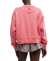 Free People FP Movement Intercept Cropped Pullover