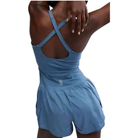 Free People FP Movement Righteous Runsie One Piece Romper