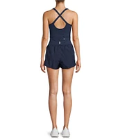 Free People FP Movement Righteous Runsie One Piece Romper