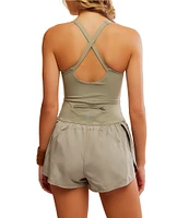 Free People FP Movement Righteous Runsie One Piece Romper