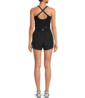 Free People FP Movement Righteous Runsie One Piece Romper