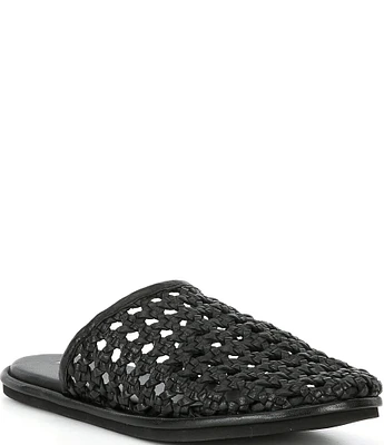 Free People Freya Woven Leather Flats