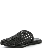 Free People Freya Woven Leather Flats