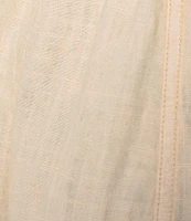Free People High Road Pull On Barrel Mid Rise Linen Pants