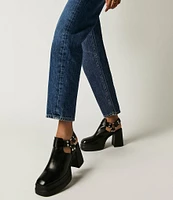 Free People Hybrid Harness Leather Shooties