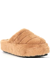 Free People Its A Vibe Teddy Platform Slip Ons