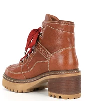 Free People Jasper Leather Hiker Booties