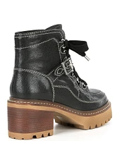 Free People Jasper Leather Hiker Booties