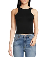 Free People Knit Clean Lines High Neck Sleeveless Camisole