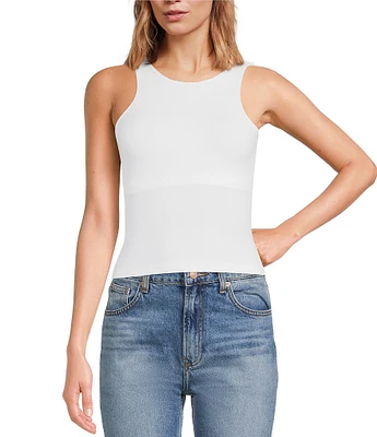 Free People Knit Clean Lines High Neck Sleeveless Camisole