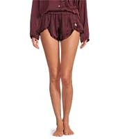 Free People Like Honey Coordinating Satin Sleep Shorts