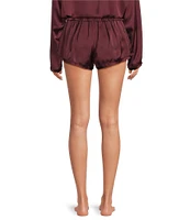 Free People Like Honey Coordinating Satin Sleep Shorts