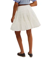 Free People Many Layers Low Rise Tiered Skirt