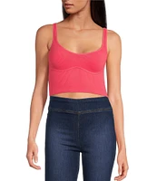 Free People Meg Seamless Cropped Cami