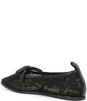 Free People Mesh Mania Lace Bow Ballet Flats