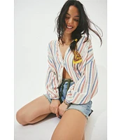 Free People Moxie Raw Hem Denim Shorts