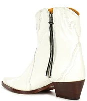 Free People New Frontier Patent Leather Western Booties