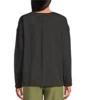Free People Nina Crew Neck Long Sleeve Tee