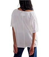 Free People Nina V-Neck Short Sleeve Tee