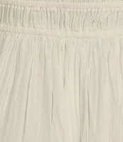Free People One Delia Sleeveless Deep V-Neck Fit & Flare Babydoll Slip Dress