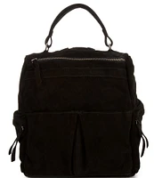 Free People Paint The Town Suede Backpack