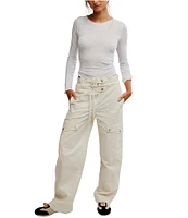 Free People Park Ave High Rise Cargo Pants
