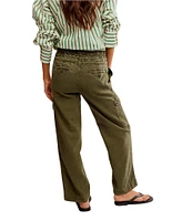 Free People Park Ave High Rise Cargo Pants