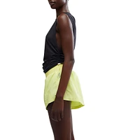 Free People Sport Mode Crew Neck Sleeveless Muscle Logo Tank