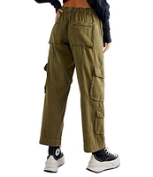 Free People Tahiti Low Rise Straight Leg Cargo Pants