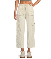 Free People Tahiti Low Rise Straight Leg Cargo Pants