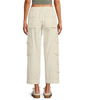 Free People Tahiti Low Rise Straight Leg Cargo Pants