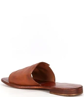 Free People Verona Leather Flat Slide Sandals