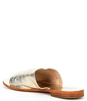 Free People Vicente Leather Slide Sandals