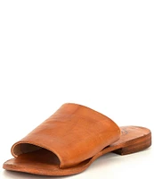 Free People Vicente Leather Slide Sandals