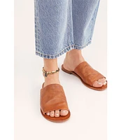 Free People Vicente Leather Slide Sandals