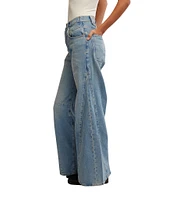 Free People We The Free Eden High Rise Slouchy Denim Flare Jeans