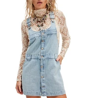 Free People We The Free Edie Denim Skirtall