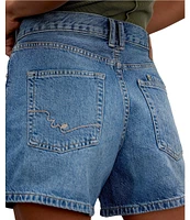Free People We The Free Tippi High Rise Relaxed Denim Shorts